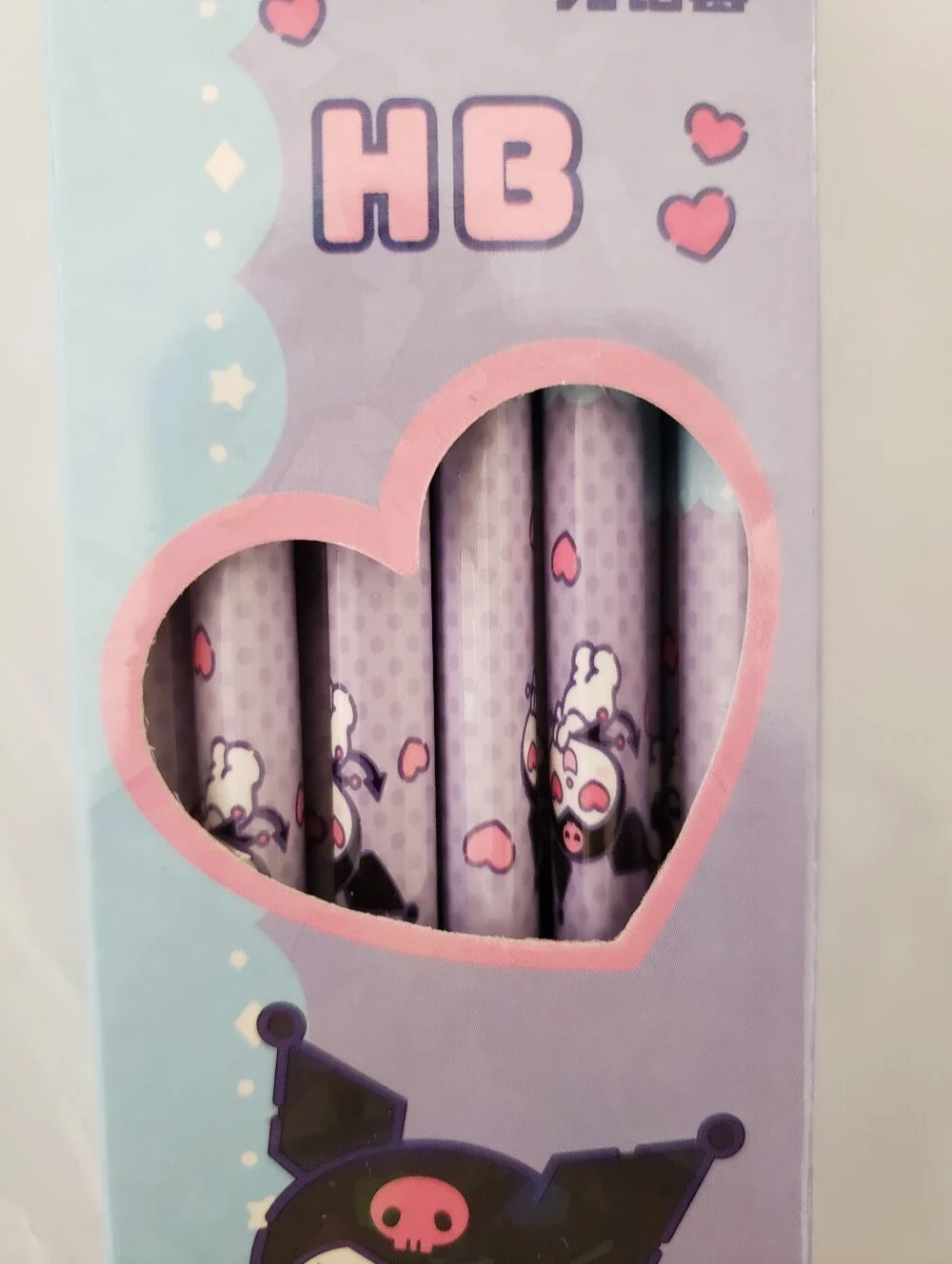 China Exclusive- 12 Kuromi Pencils
